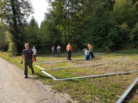  Arbeitseinsatz zum Waldgang 2018 im Buer - 25. Aug. / 3.Sept.